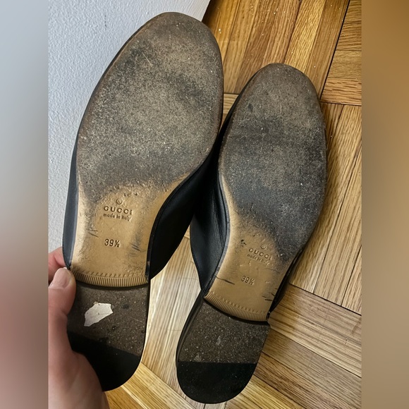 Gucci Backless Loafers - Picture 3 of 6